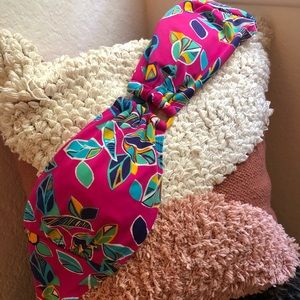 Strapless Tropical Bathing Suit Top